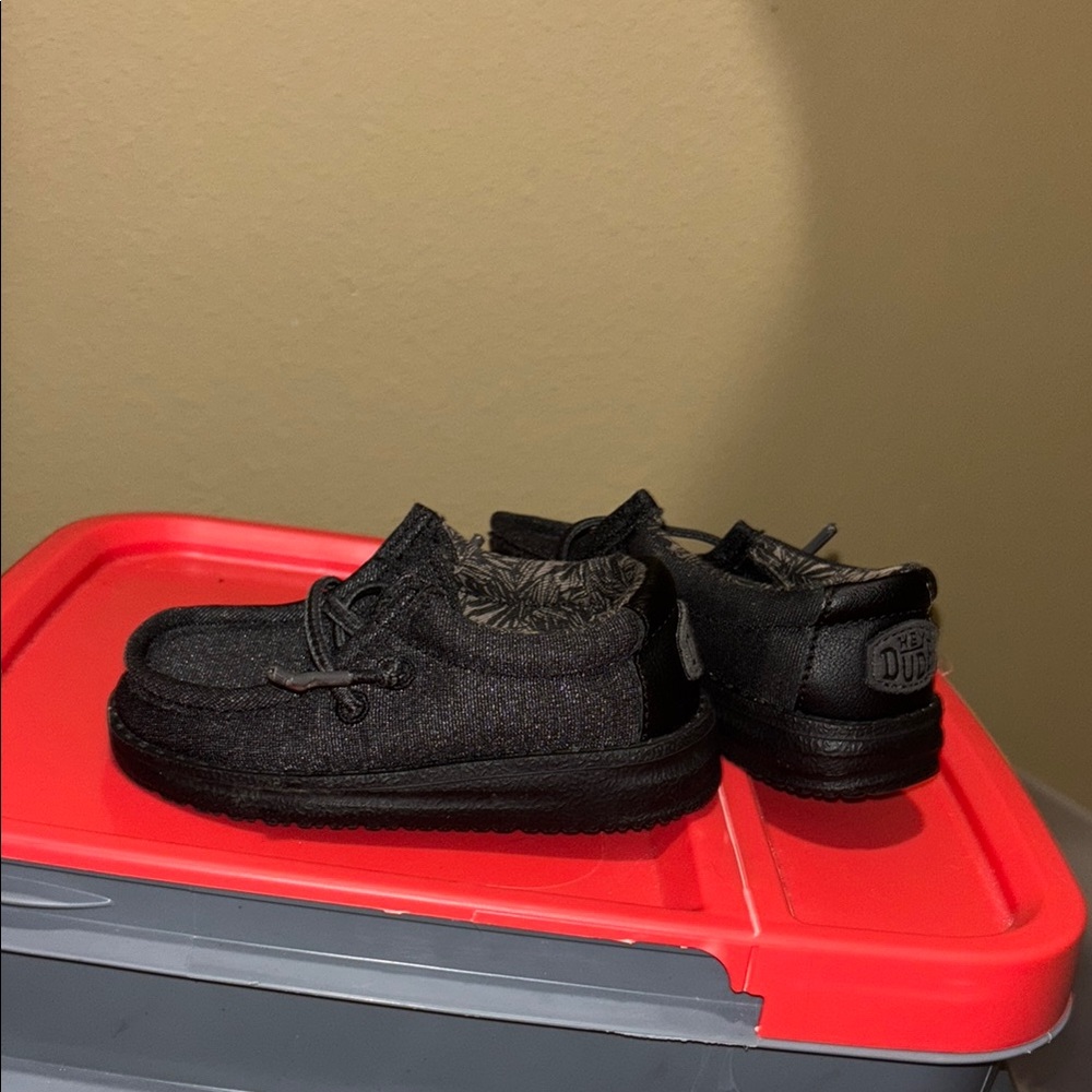 Kids Black Shoes